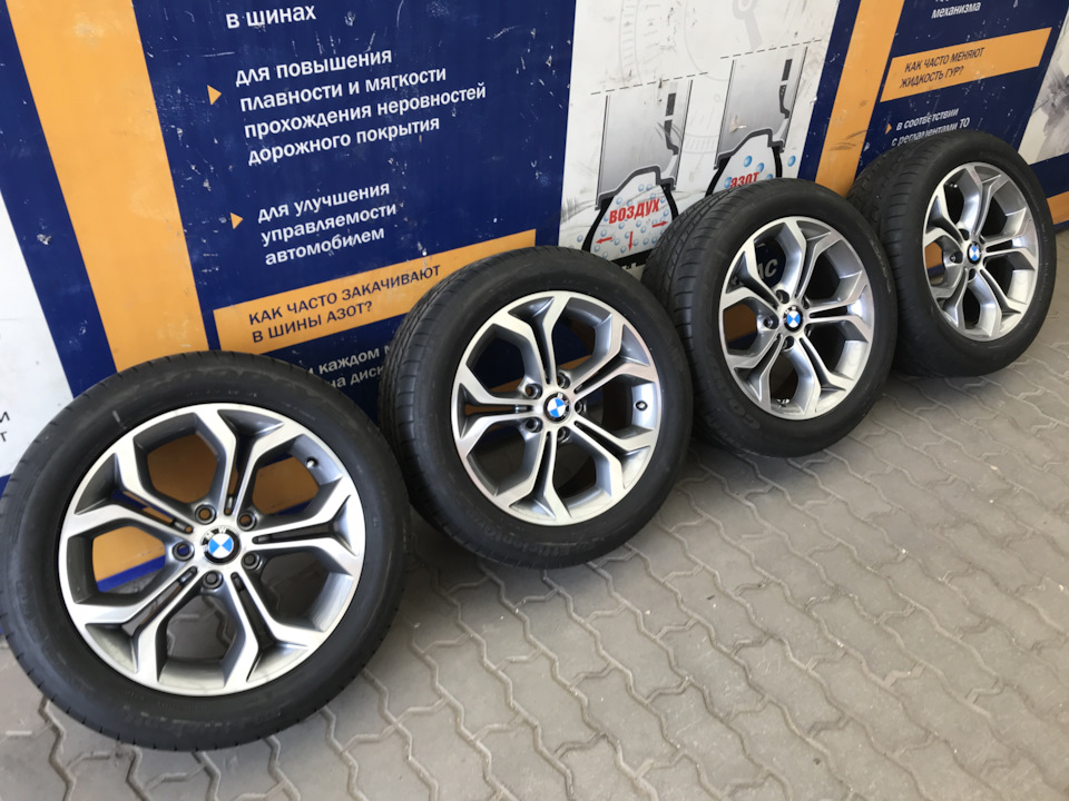 Колёса. Зима. Лето. — BMW X3 (F25), 2 л, 2014 года | колёсные диски ...