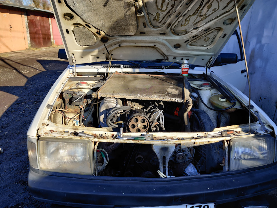 Замена грм — Москвич 2141, 2 л, 1994 года | плановое ТО | DRIVE2