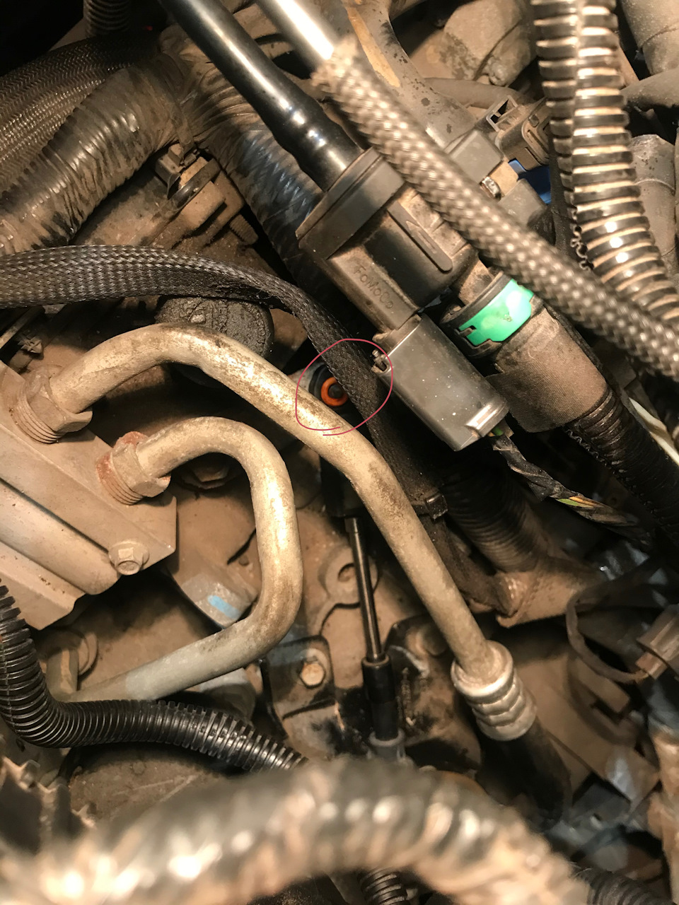 Замена втулки троса АКПП — Ford Fusion (America) (2G), 1,6 л, 2013 года ...