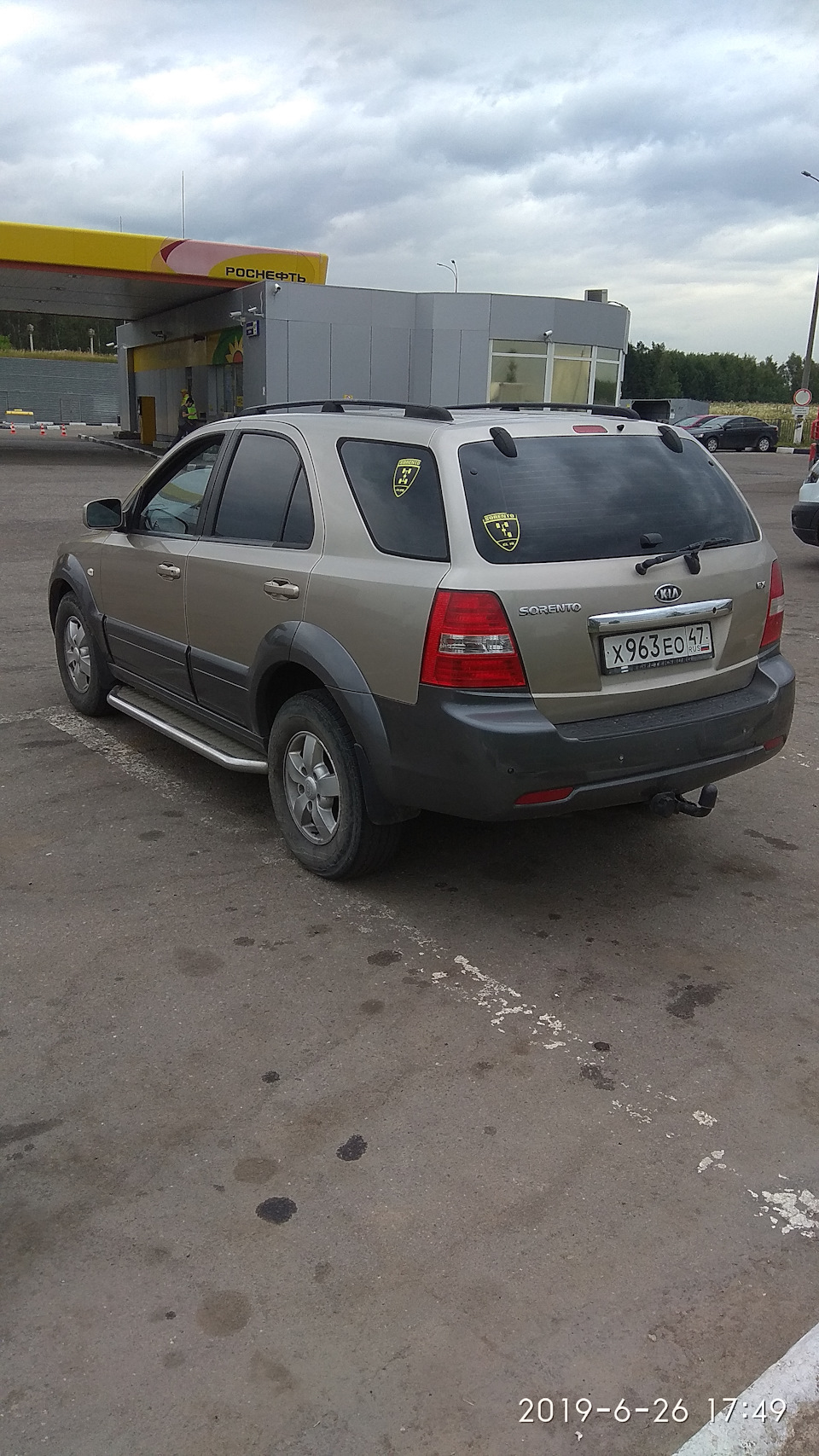 Во всем виновата Московская железная дорога — KIA Sorento (1G), 3,3 л, 2007  года | визит на сервис | DRIVE2