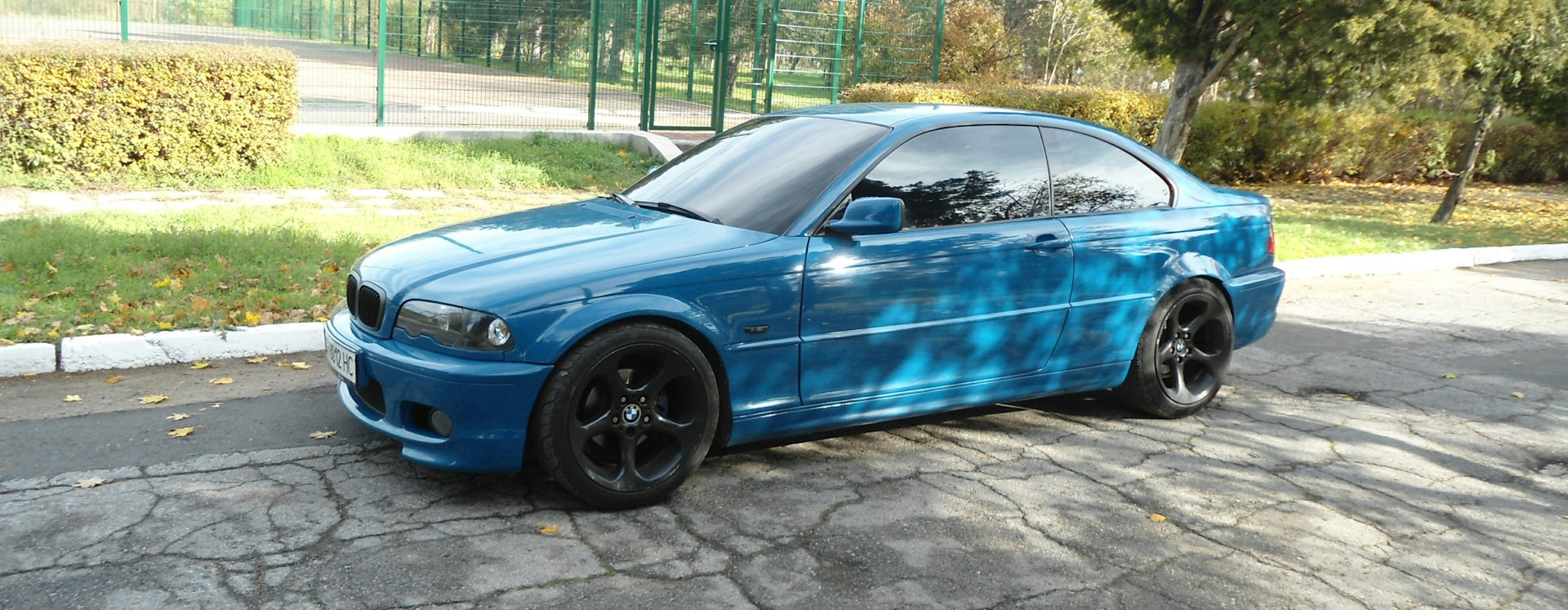 Расширение задних арок bmw e46