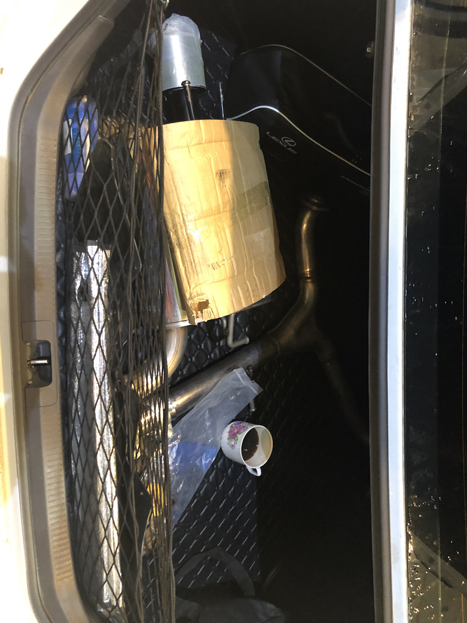 Сдвоенный выхлоп готов — DRIVE2