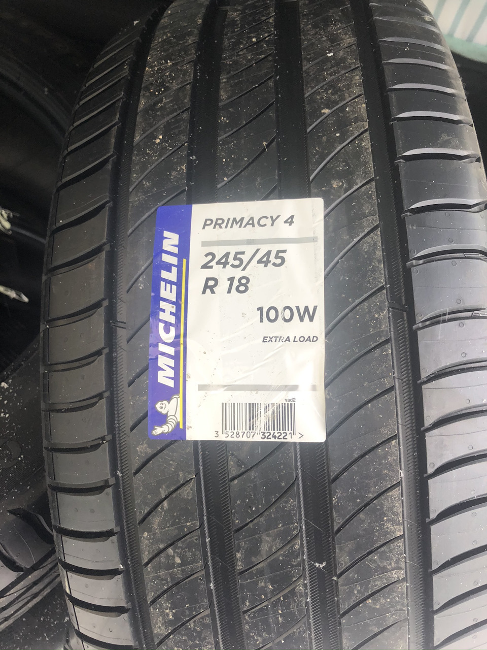 выпуск 2020 года Испания. — Audi Allroad (C6). Запчасти на фото: 528707, Michelin Primacy 4 245/45R18