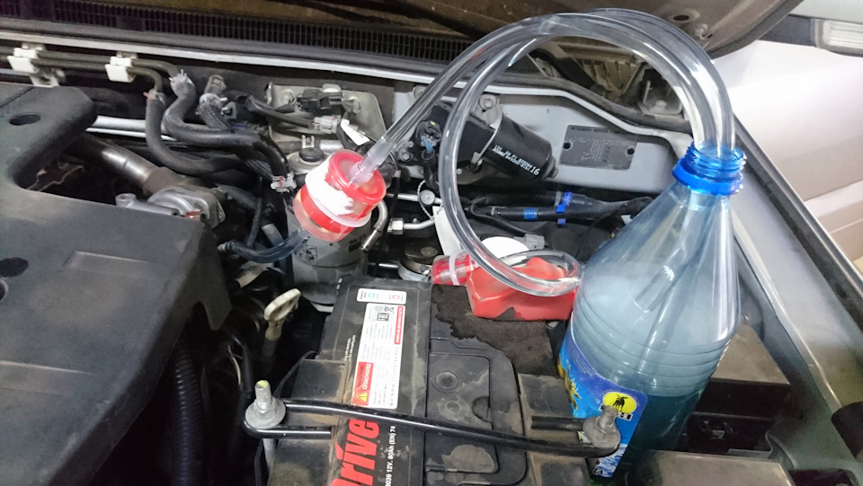 Промывка форсунок Wynn's (ВИНСОМ) — Mitsubishi Pajero (4G), 3,2 л, 2011 ...