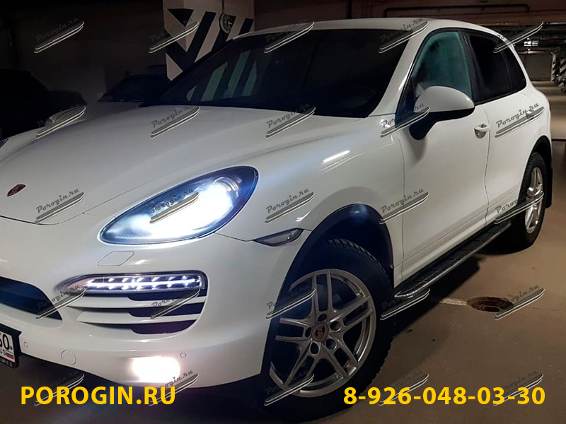 Пороги ОЕМ на Porsche Cayenne 958 2010-2014 — porogin.ru на DRIVE2