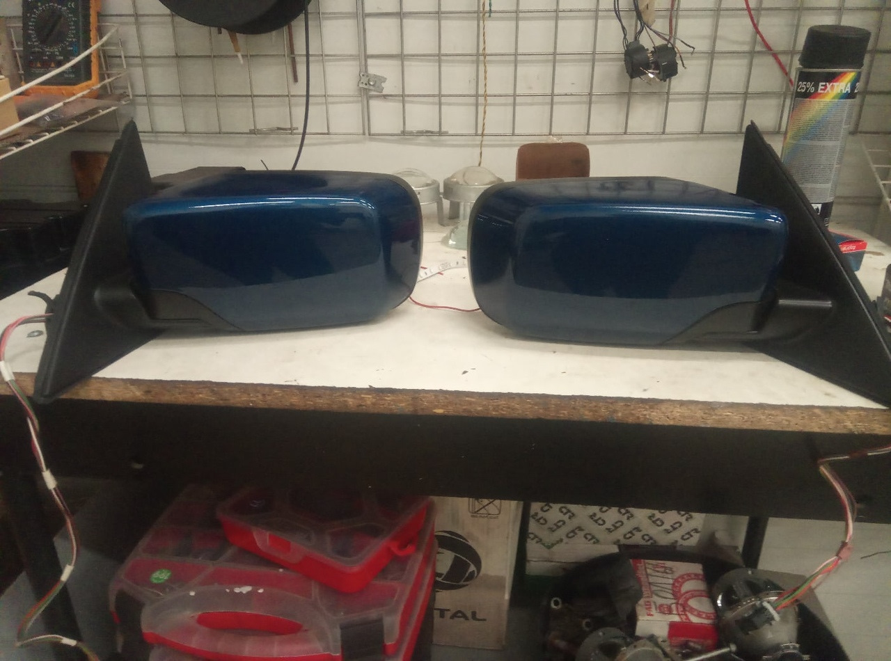 Восстановление зеркал. — BMW 5 series Touring (E39), 2,2 л., 2002 года ...