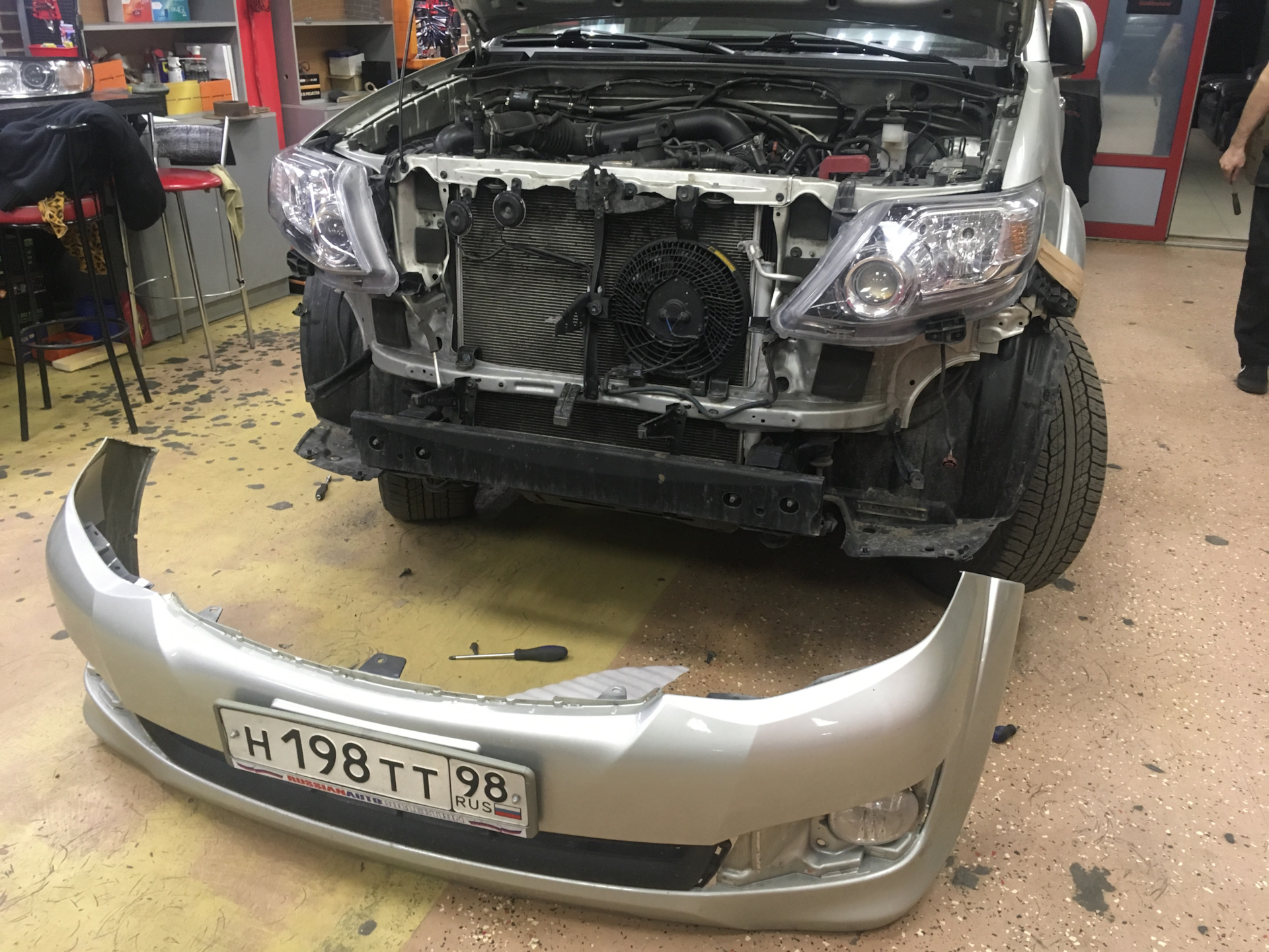 Корректировка зрения и голосовых связок. — Toyota Fortuner (1G), 2,7 л ...