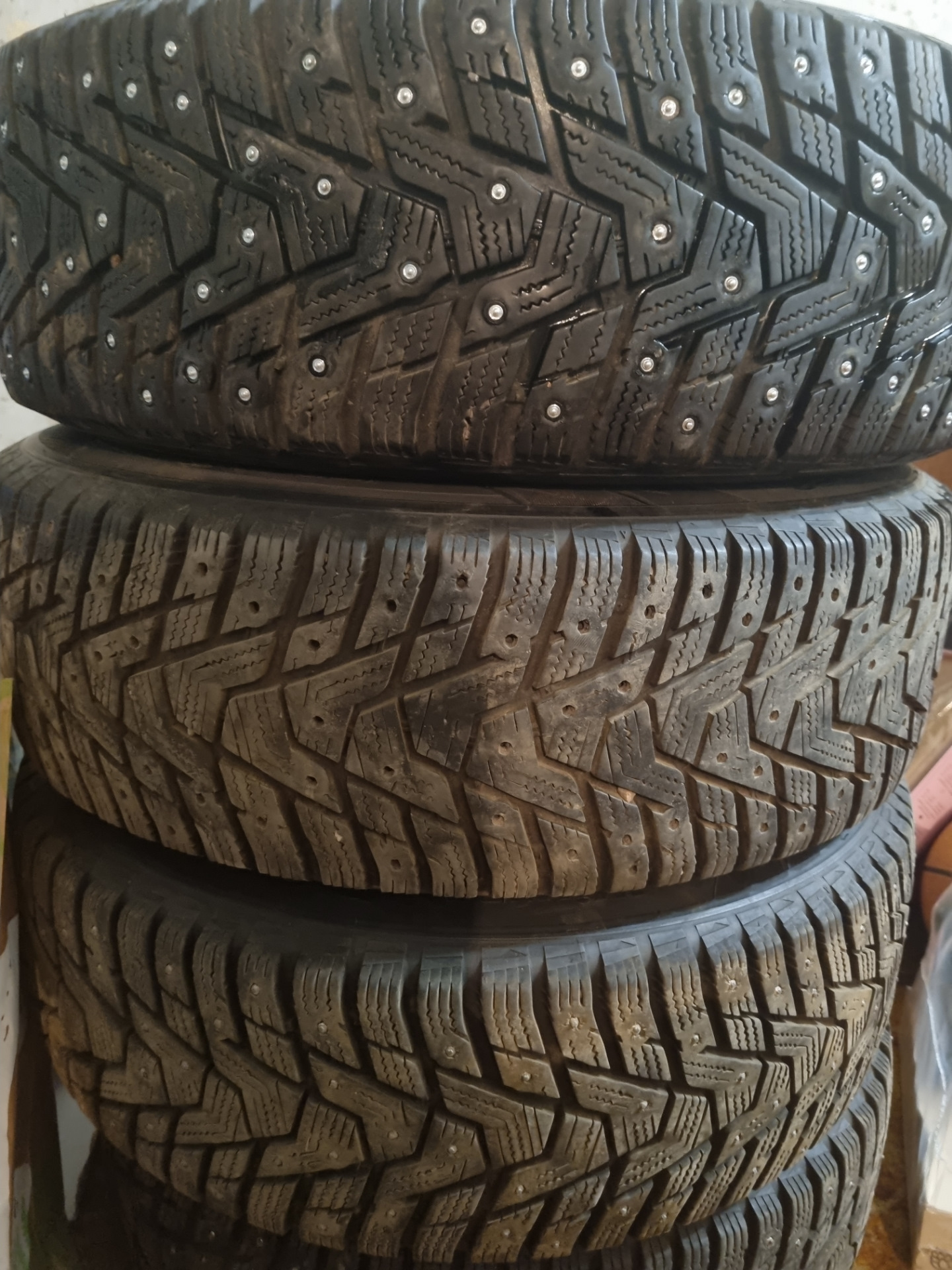 Подготовка зимних колес. Датчики + перешиповка — KIA Rio (4G), 1,6 л ...