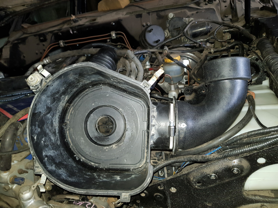 Наконец идем дальше, Впуск — Nissan Patrol GR II (Y61), 4,2 л, 1998 ...