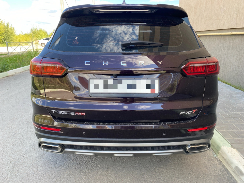 Фото в бортжурнале Chery Tiggo 8 Pro