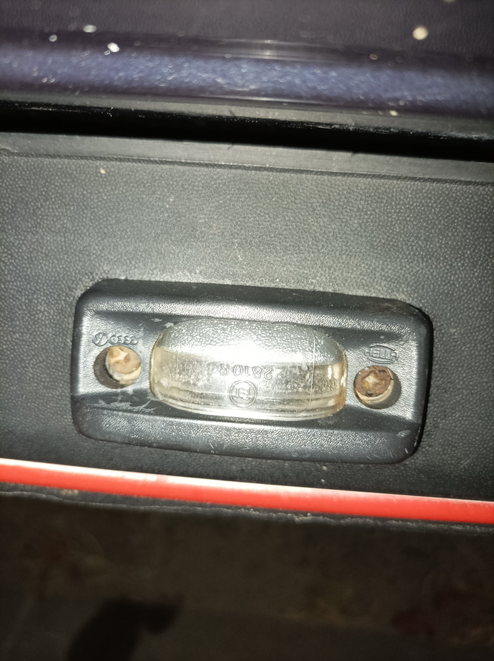 Перегорела подсветка😒 — Volkswagen Polo Mk2, 1,1 л, 1989 года ...