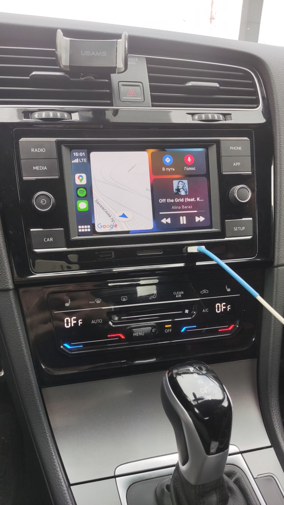 🏎️CarPlay🕹️ — Volkswagen Golf Mk7, 1,2 л, 2013 года | тюнинг | DRIVE2