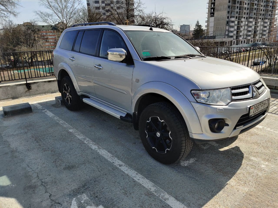 Весенние работы и подножки побеждены — Mitsubishi Pajero Sport (2G), 3 ...