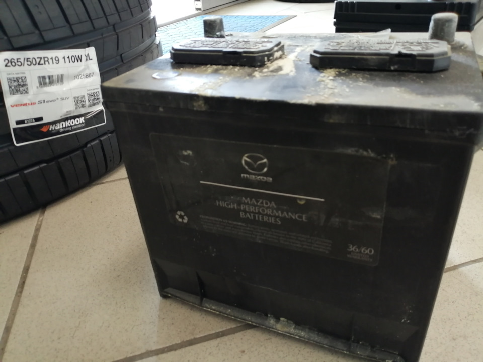 Новый аккумулятор Титан — Mazda 3 (4G) BP, 2,5 л, 2019 года ...