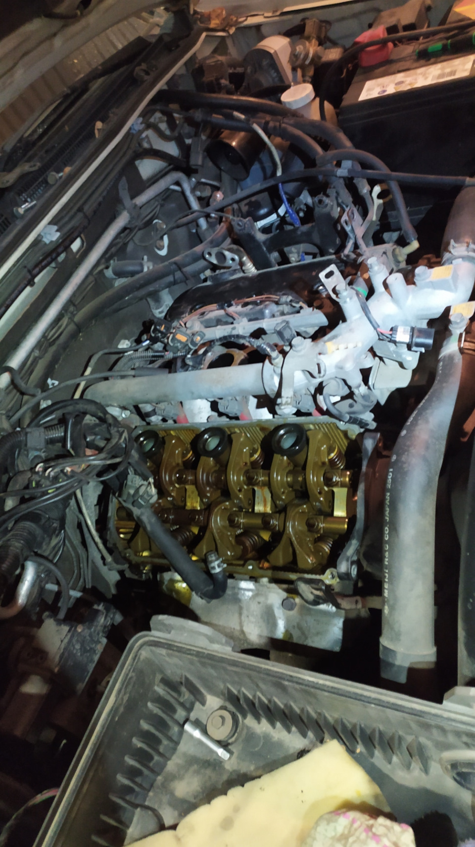 Замена гидриков и раскоксовка — Mitsubishi Montero III (V60), 3,5 л ...