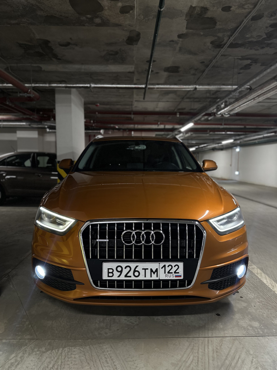 Решетка RS aliexpress edition — Audi Q3 (1G), 2 л, 2014 года | стайлинг |  DRIVE2