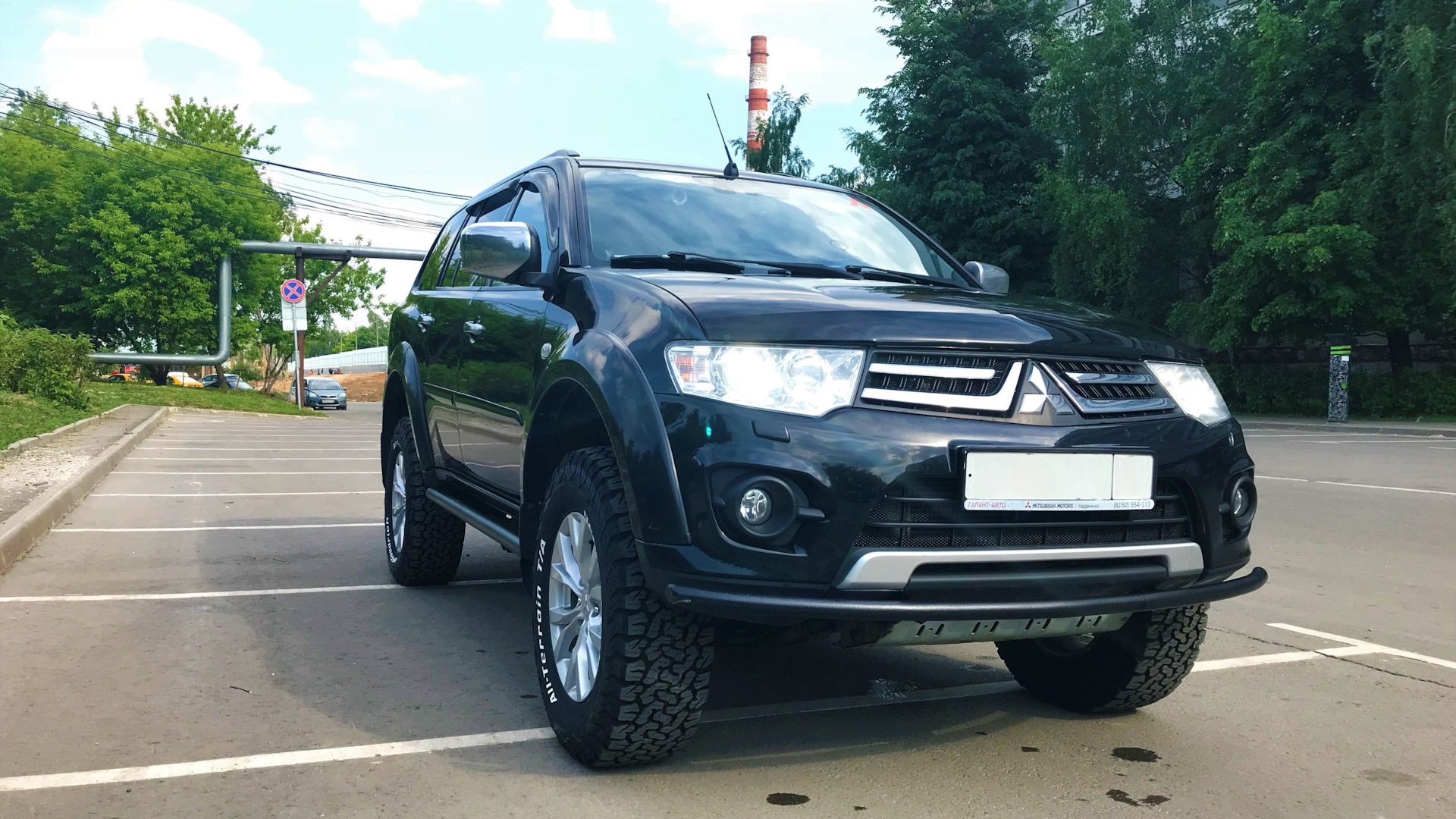 Mitsubishi Pajero Sport (2G) 2.5 дизельный 2015 | «Буксир ⚓» на DRIVE2