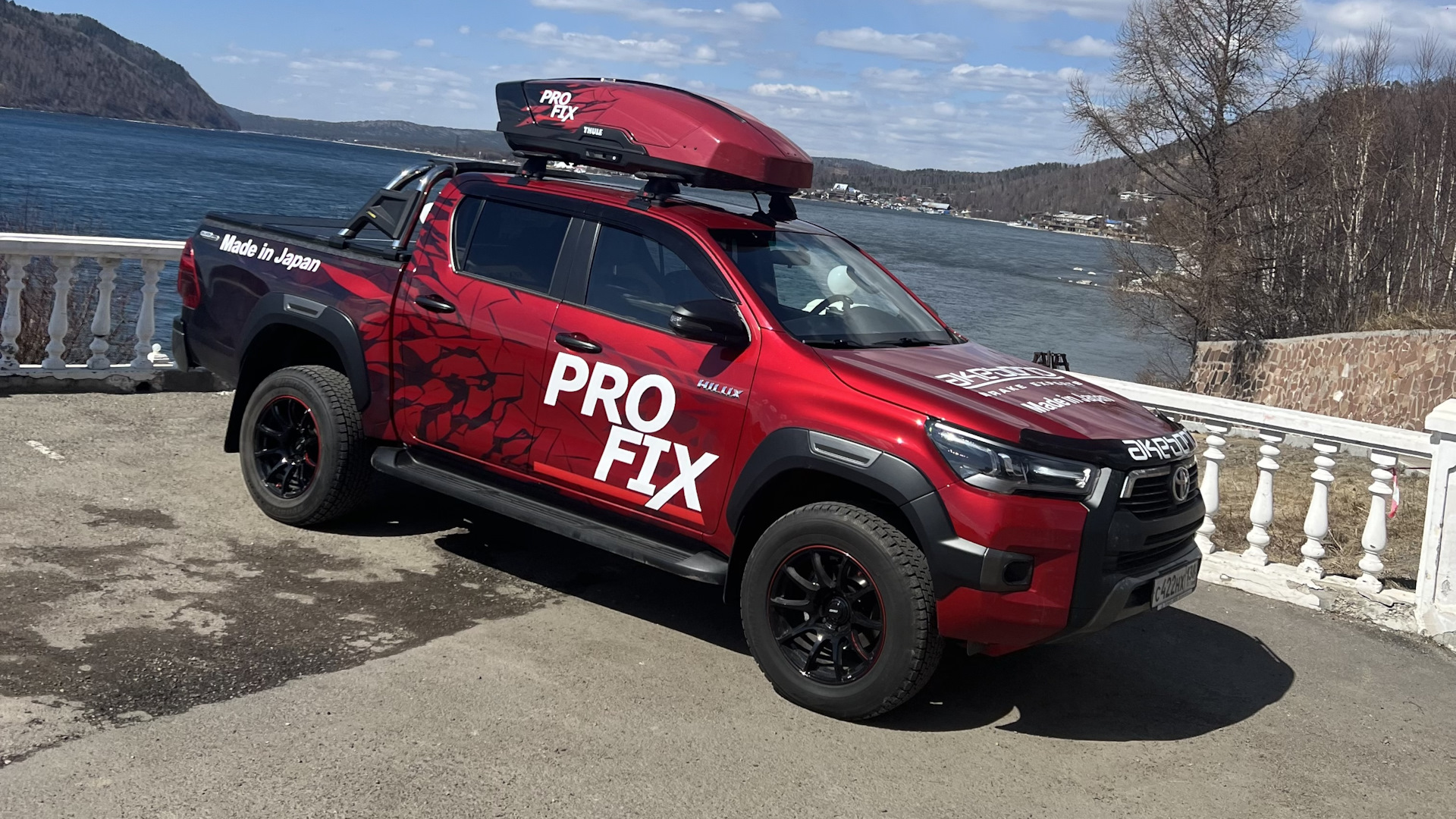 Toyota Hilux (8G) 2.8 дизельный 2021 | Seiken Black Onyx на DRIVE2