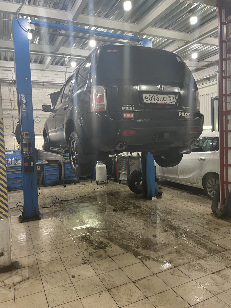 Очередной визит в автосервис — Honda Pilot (2G), 3,5 л, 2008 года ...