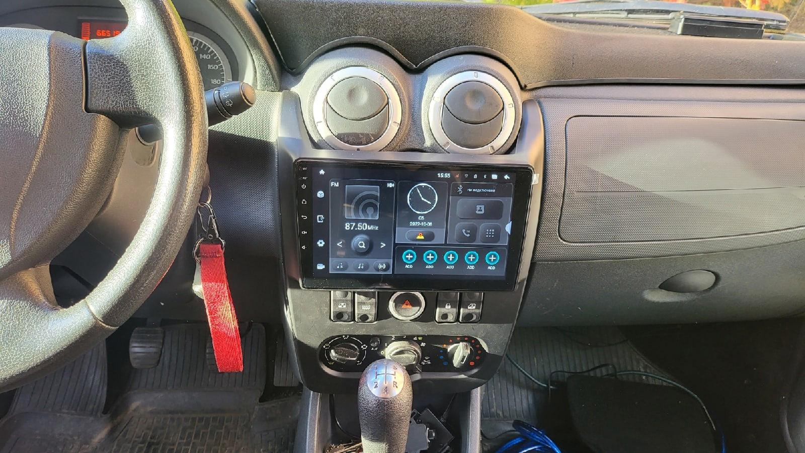 ГУ Incar TMX 7709-3 и ширики Audison AP 2 — Lada Largus Cross, 1,6 л ...
