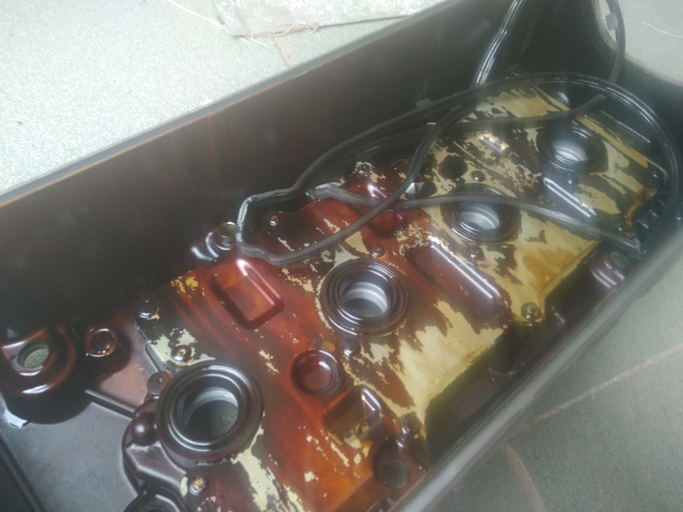 Чем отмыть клапанную крышку? Решение есть! — Honda Accord (8G), 2,4 л ...