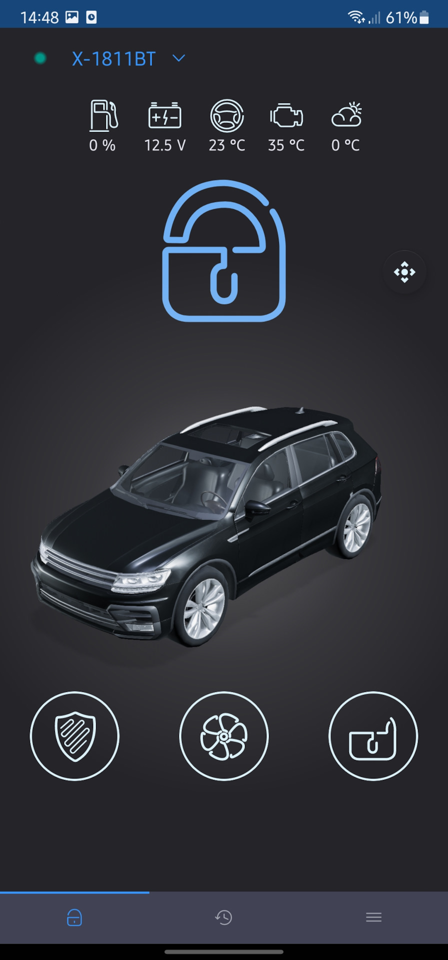 Сигнализация с автозапуском Pandora. — Opel Antara, 3 л, 2012 года ...