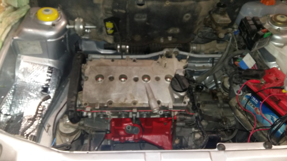 Установка постели распредвалов и крышки ваз 2112 16кл — Lada 21120, 1,5 ...