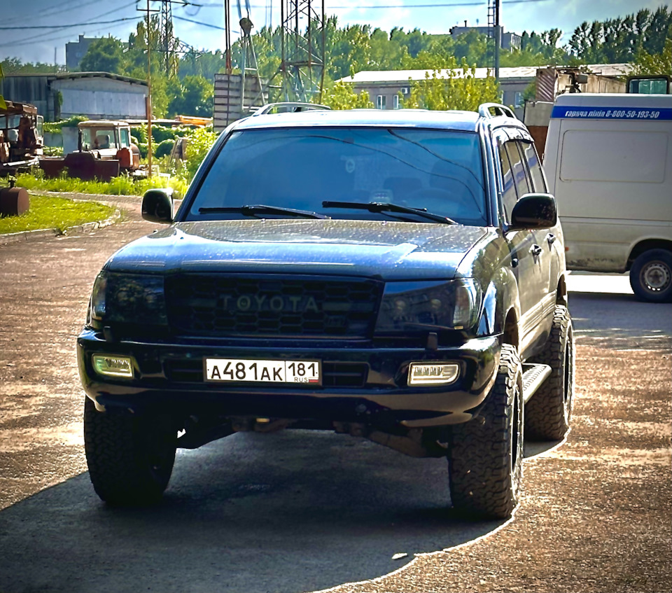 Сборный лифт 2” — продолжение — Toyota Land Cruiser 100, 4,7 л, 2006 года |  тюнинг | DRIVE2