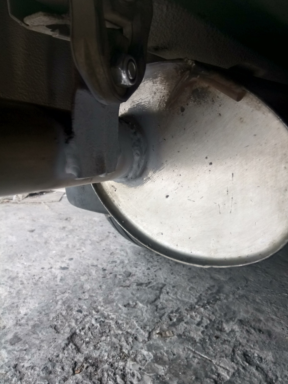 Паук 4-2-1. Выхлоп с гранты спорт. — Lada Приора седан, 1,6 л, 2013 ...