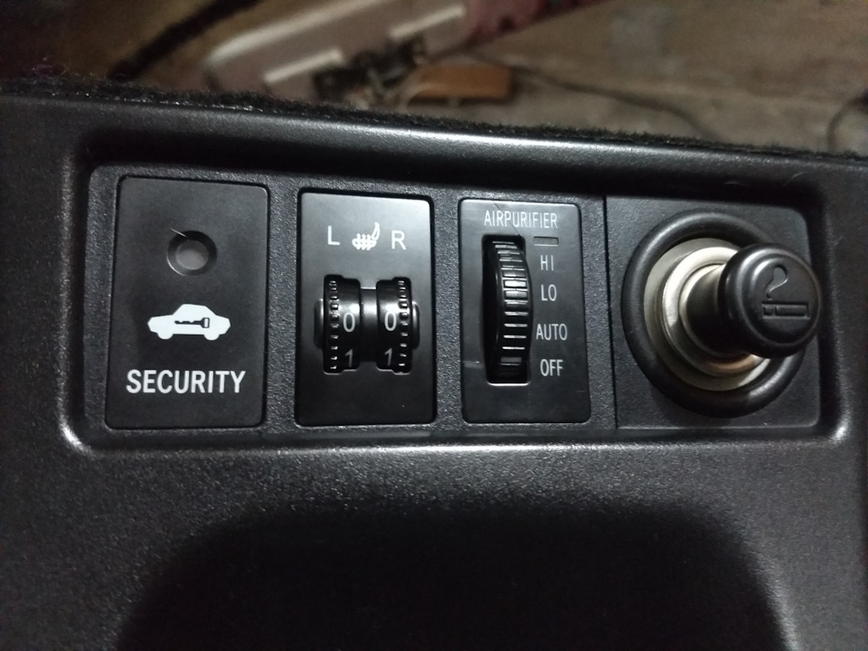 Обогрев сидений, доработка — Toyota Celica (200), 2 л, 1995 года ...