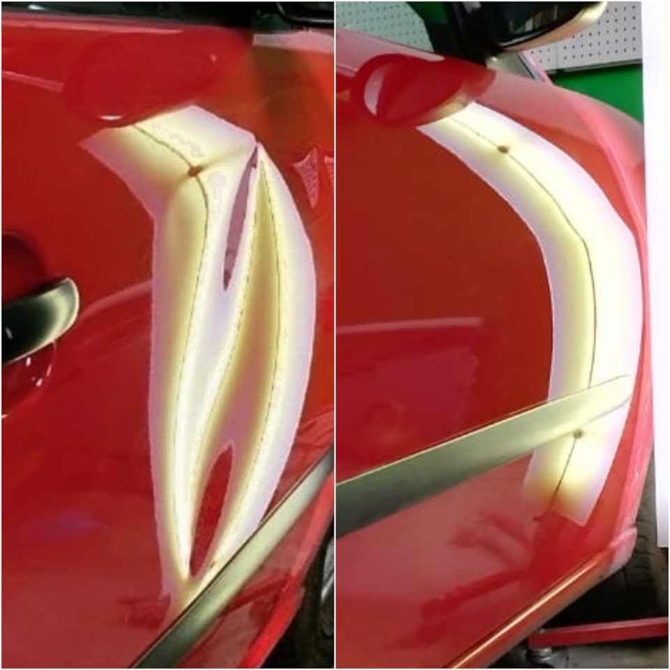 Удаление вмятин без покраски — идеальный вариант для ремонта 💯👌 — DRIVE2