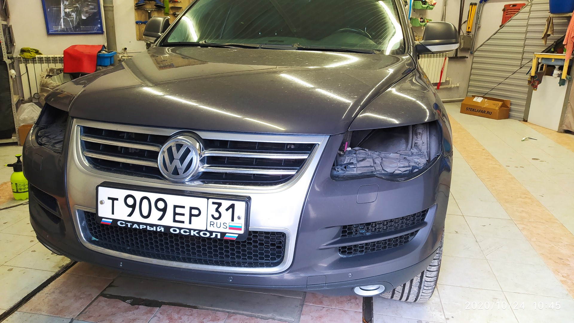 Много мелочей. — Volkswagen Touareg (1G), 2,5 л, 2008 года | визит на  сервис | DRIVE2