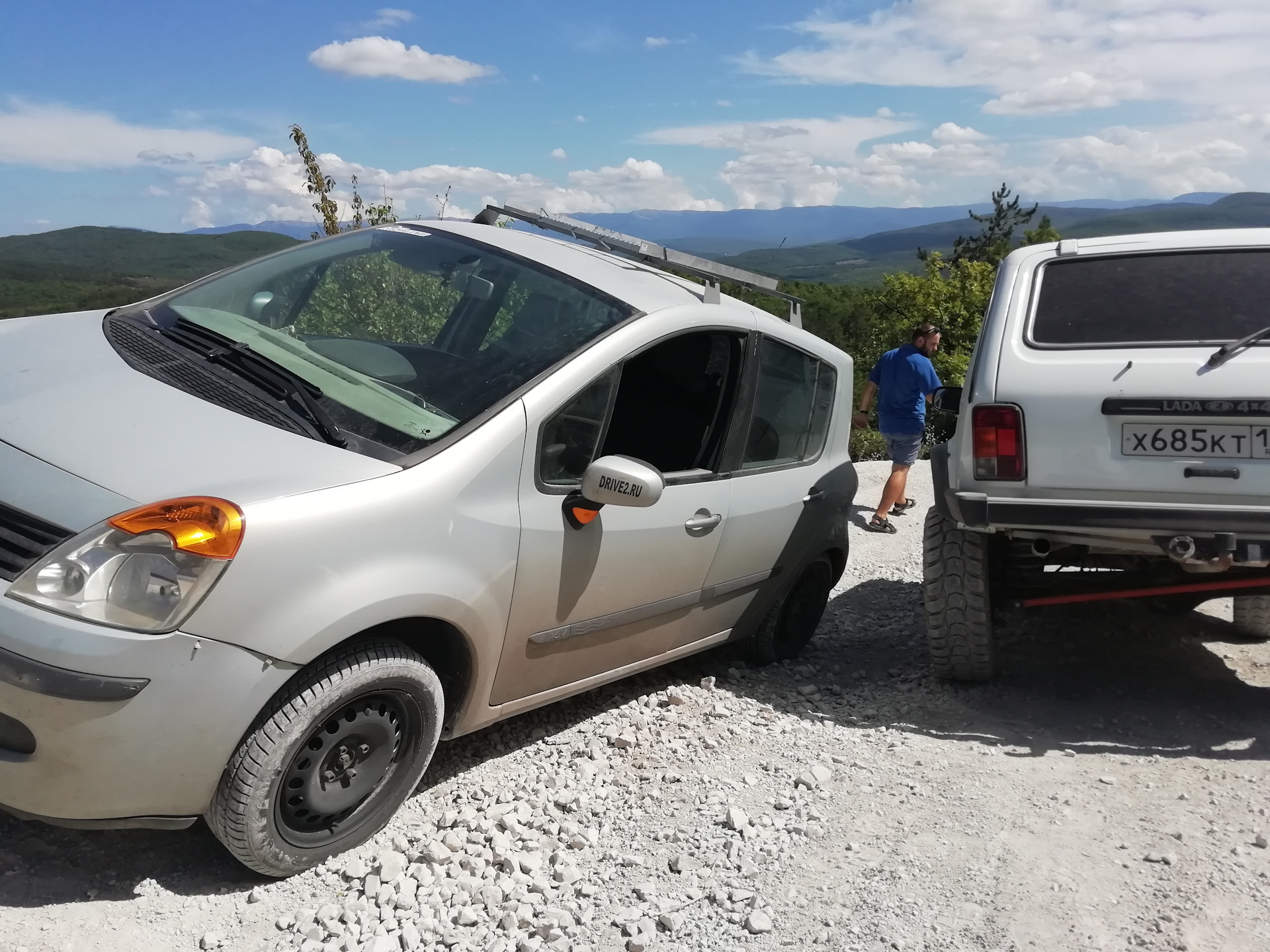 В Крым на табурете в третий раз. (2019) — Renault Modus, 1,2 л, 2004 года |  путешествие | DRIVE2