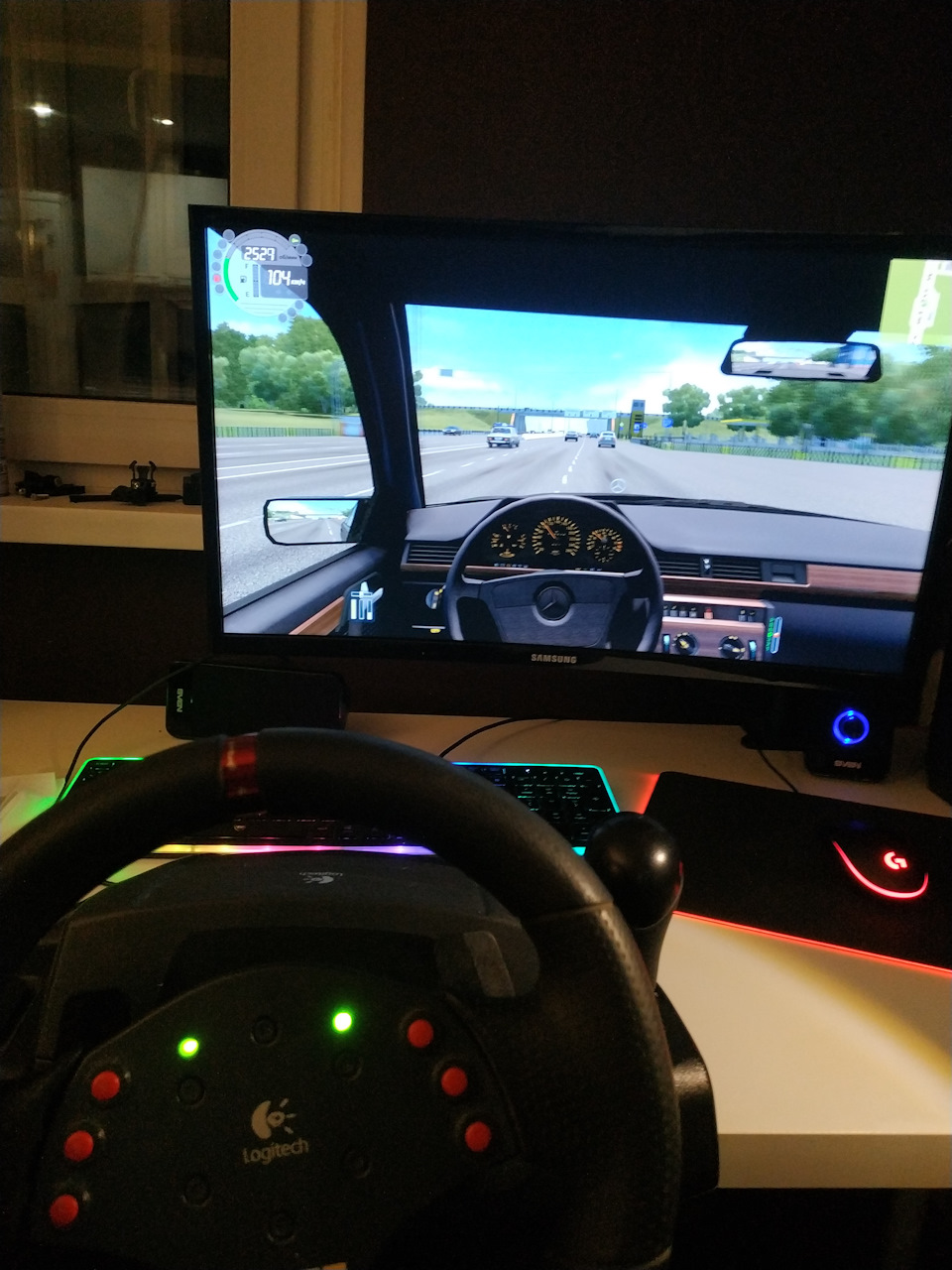 Купил руль для ПК Logitech Momo Racing — DRIVE2