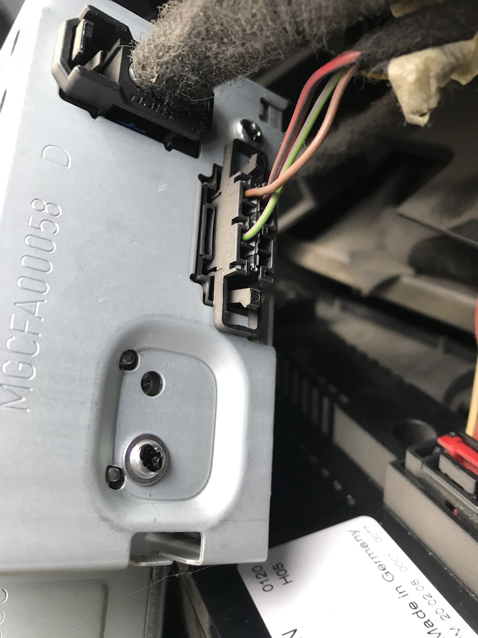 Cd changer audi не работает