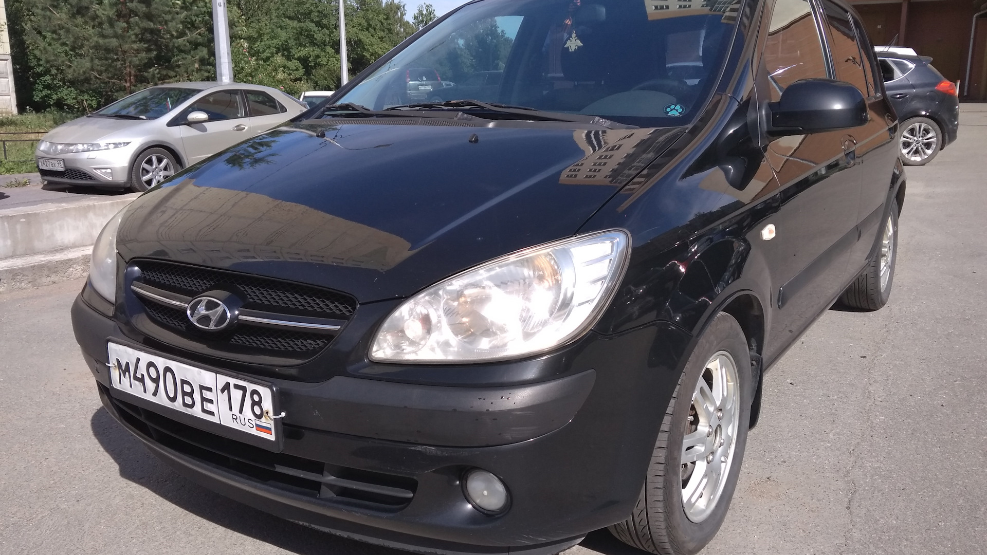 Hyundai Getz 1.4 бензиновый 2008 | 