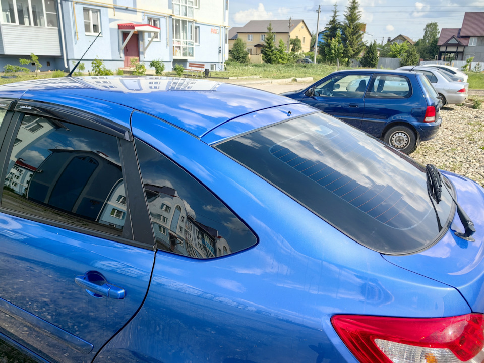 Тонировка +100 к уюту — Lada Гранта Лифтбек (2G), 1,6 л, 2021 года ...