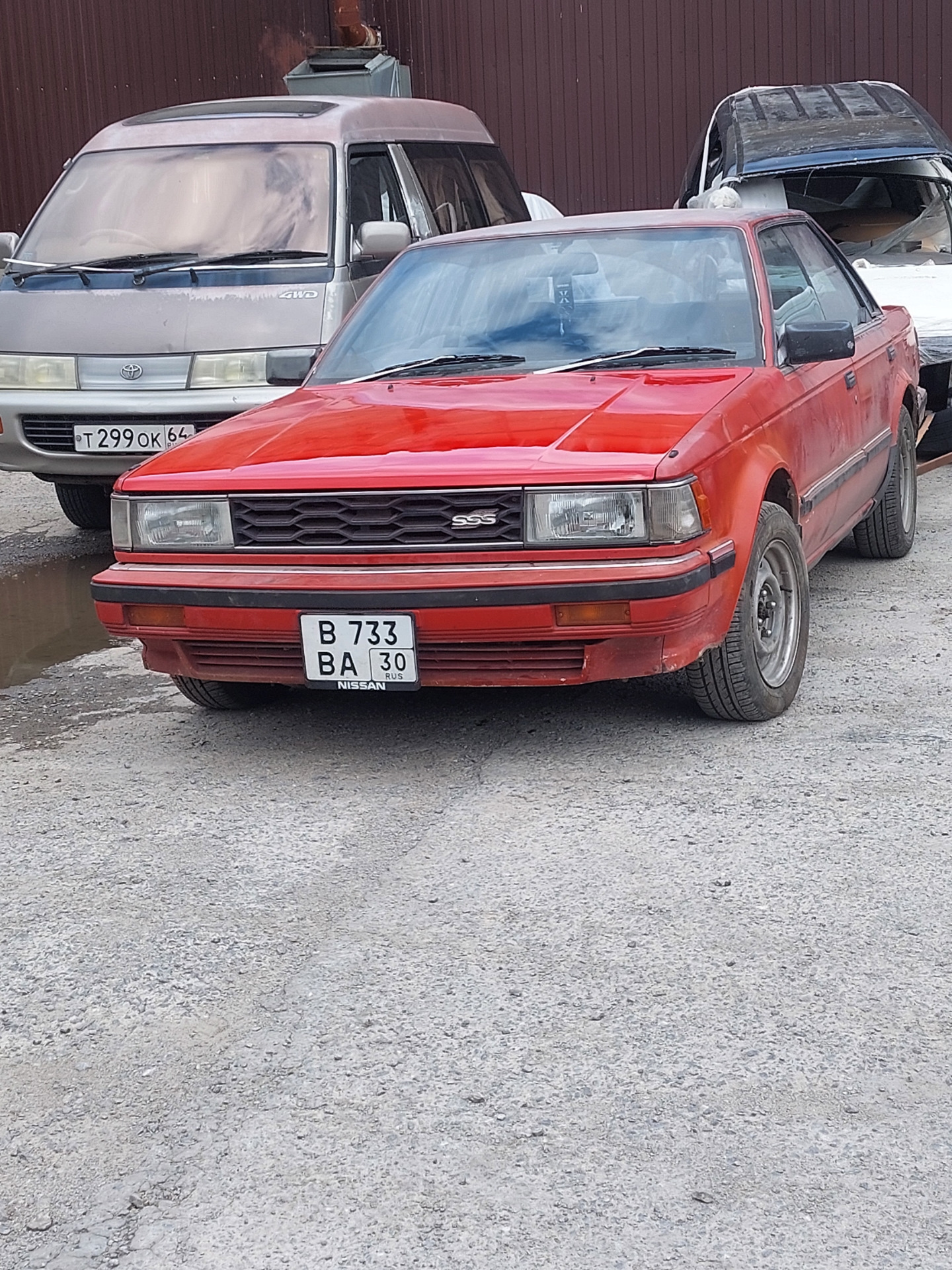 Отдал птичку на покраску 🫠 — Nissan Bluebird (U11), 1,8 л, 1989 года ...