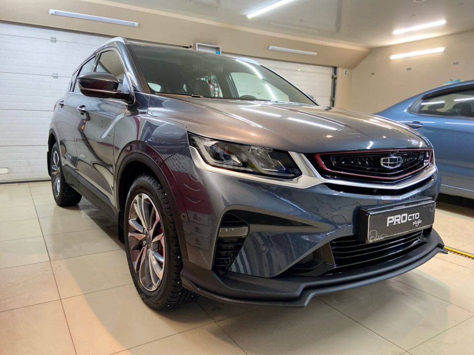 Бронирование передней части — Geely Coolray, 1,5 л, 2021 года ...