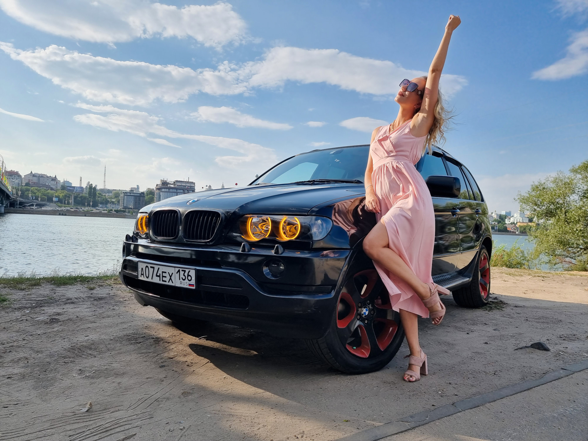 1️⃣2️⃣7️⃣- Каркасные шторки на магнитах на задние двери — BMW X5 (E53), 3  л, 2002 года | аксессуары | DRIVE2