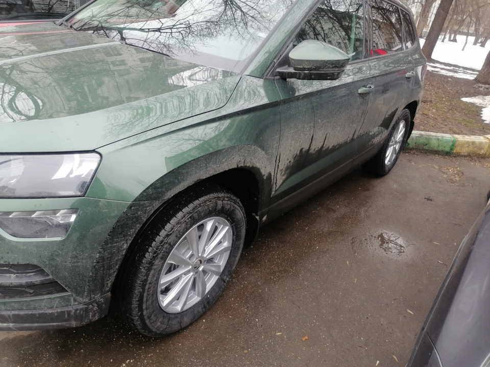 Диски, шиномонтаж — Skoda Karoq, 1,4 л, 2021 года | колёсные диски | DRIVE2