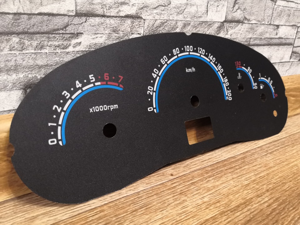 Шкалы приборных панелей на Lada Калина седан, Lada Калина хэтчбек, Lada ...