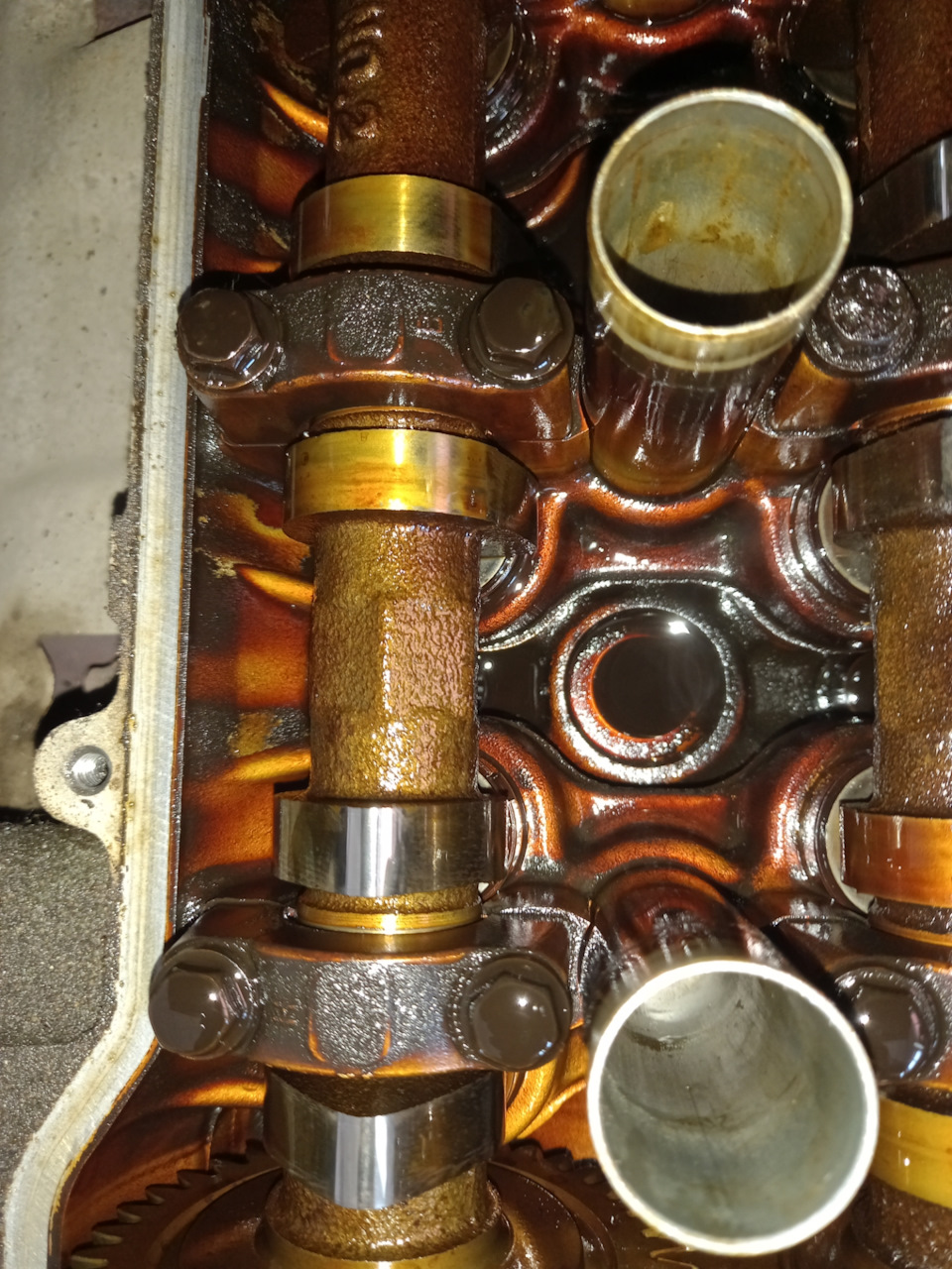 Замена прокладки под клапанной крышкой — Toyota Crown (S150), 2 л ...