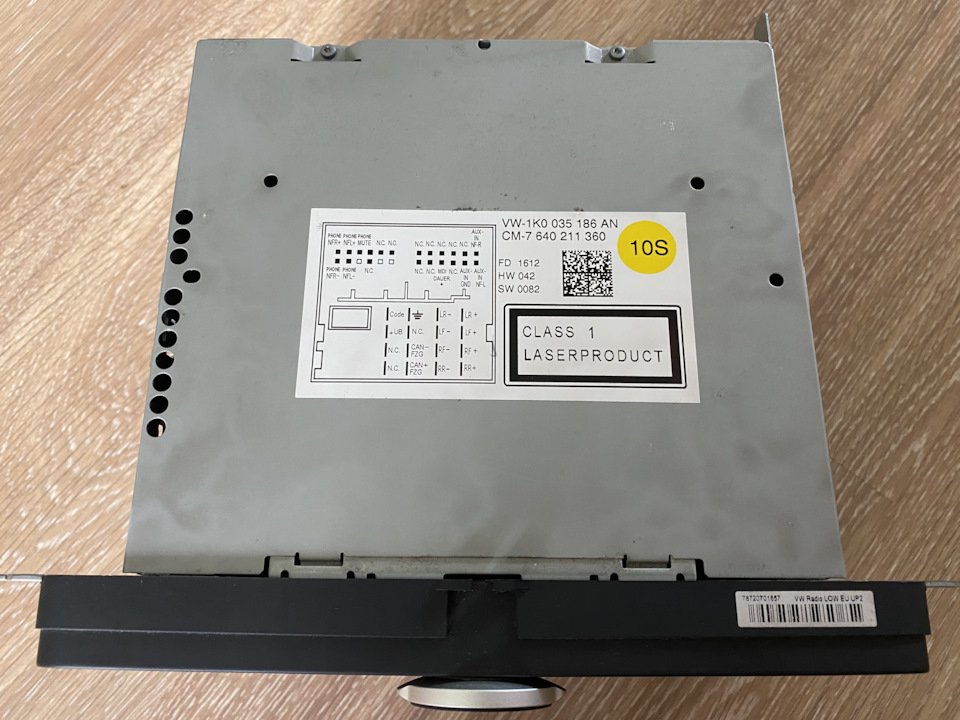 Магнитола rcd 310 с bluetooth на Volkswagen Passat B6, Volkswagen ...