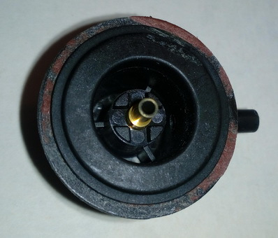 Черная крышка с латунной трубочкой — Ford Galaxy (Mk III)