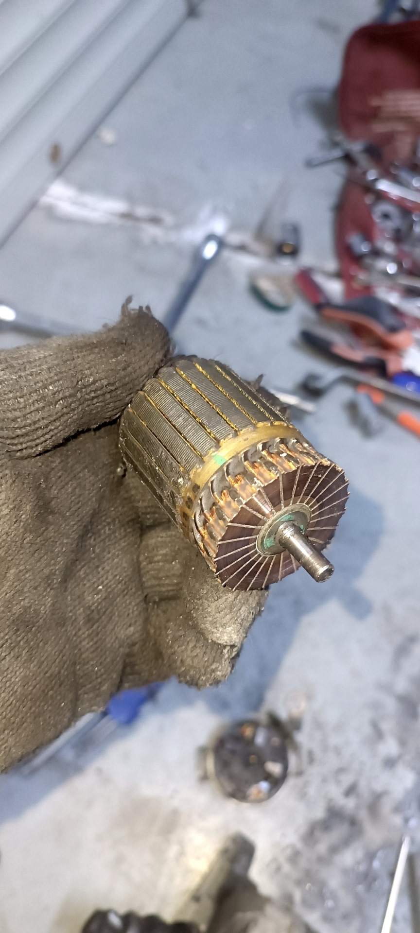 Замена втягивающего на стартере golf plus 1.4 80 л.с — Volkswagen Golf ...