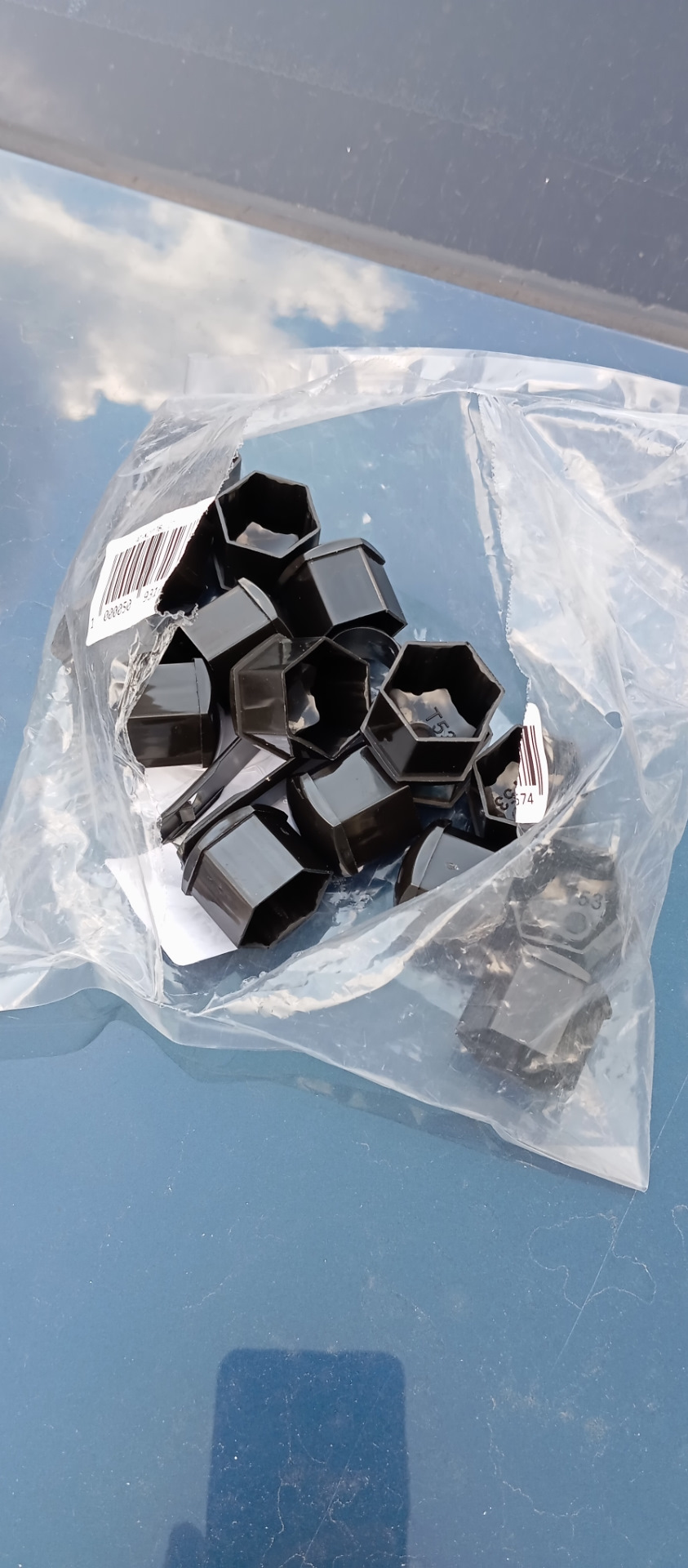 Декоративные колпачки на колесные гайки — Mitsubishi Lancer IX, 1,6 л ...