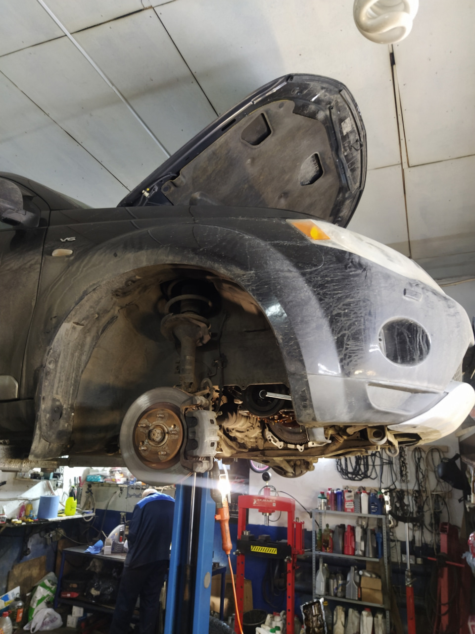 Аутлендер 3.0(6В31) замена шатунных вкладышей — DRIVE2