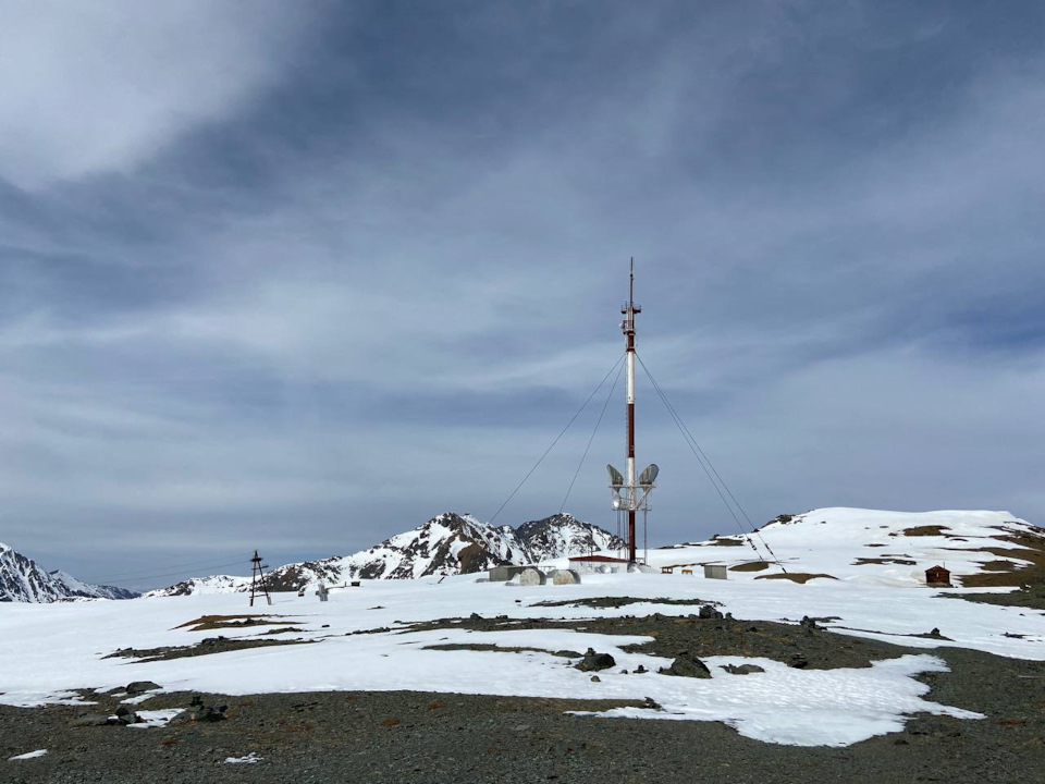 Ну и сам Акташский ретранслятор… — Lada 4x4 3D