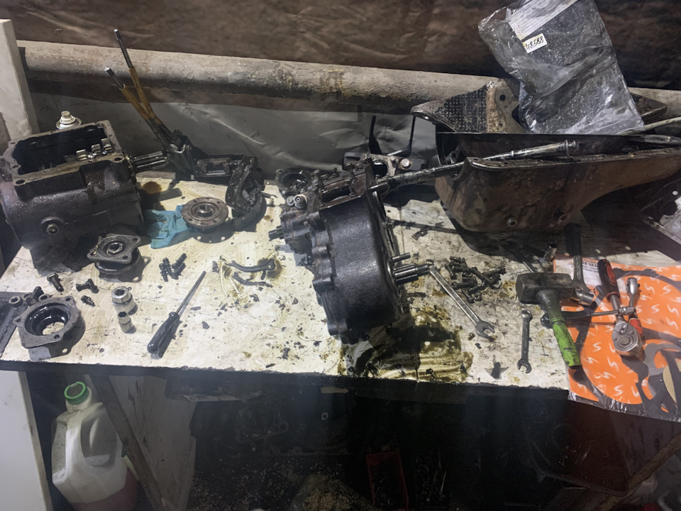 Осмотр и переборка кпп и рк — УАЗ 469, 2,4 л, 1981 года | своими руками ...